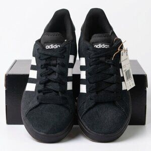 New! Size: 7.5 Men | Adidas Grant Court Base 00 | Black/White Sneaker | JQ6018